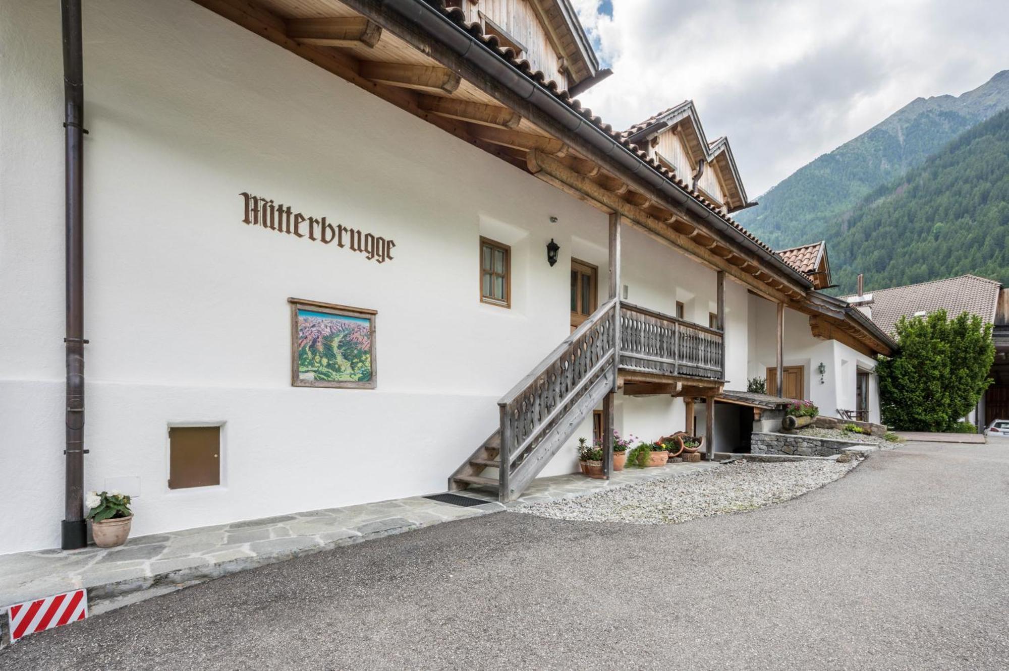 Mitterbruggehof Apt Berganemone Anterselva di Mezzo Bagian luar foto